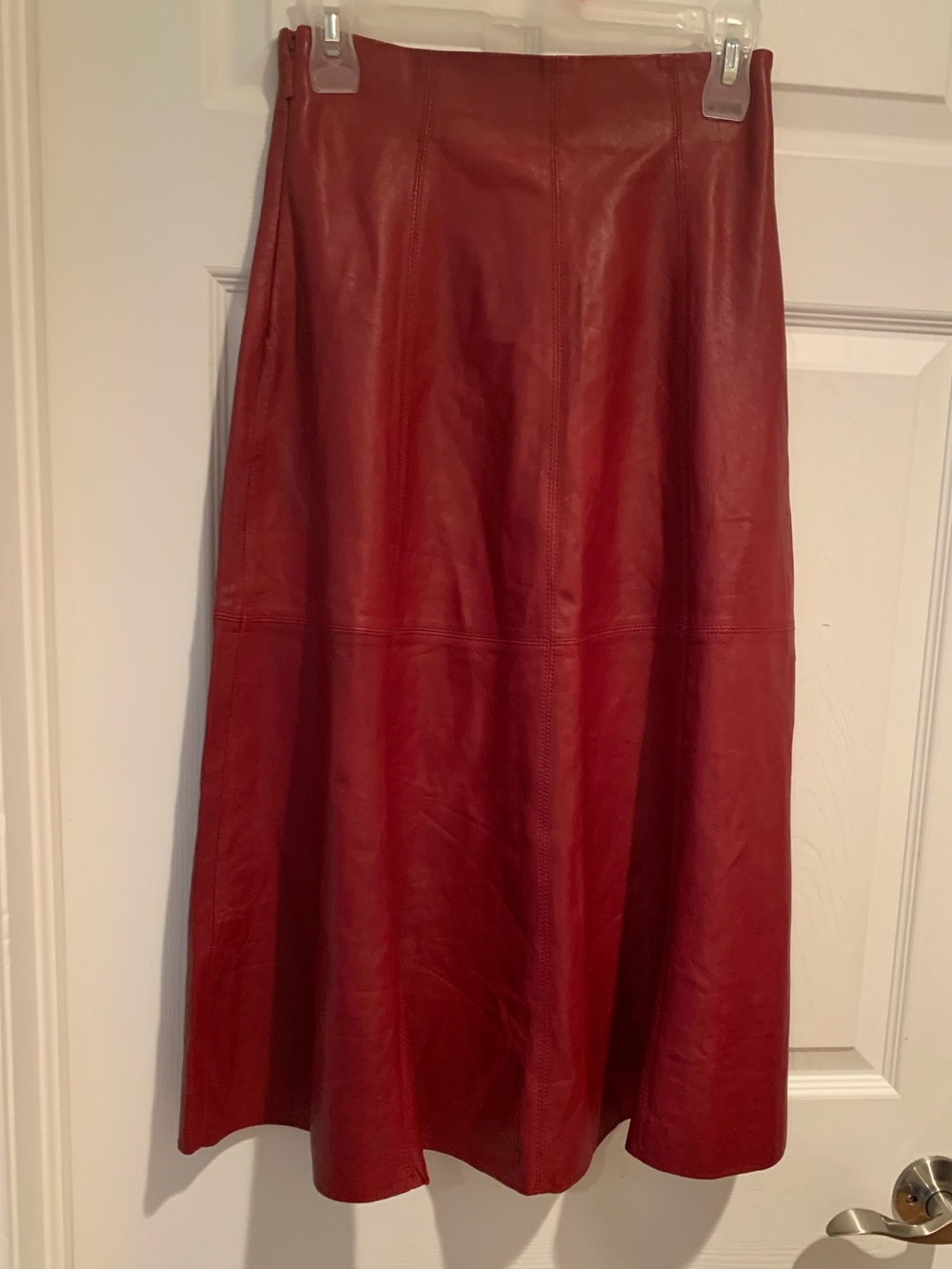 Kate Spade Leather Maxi Skirt